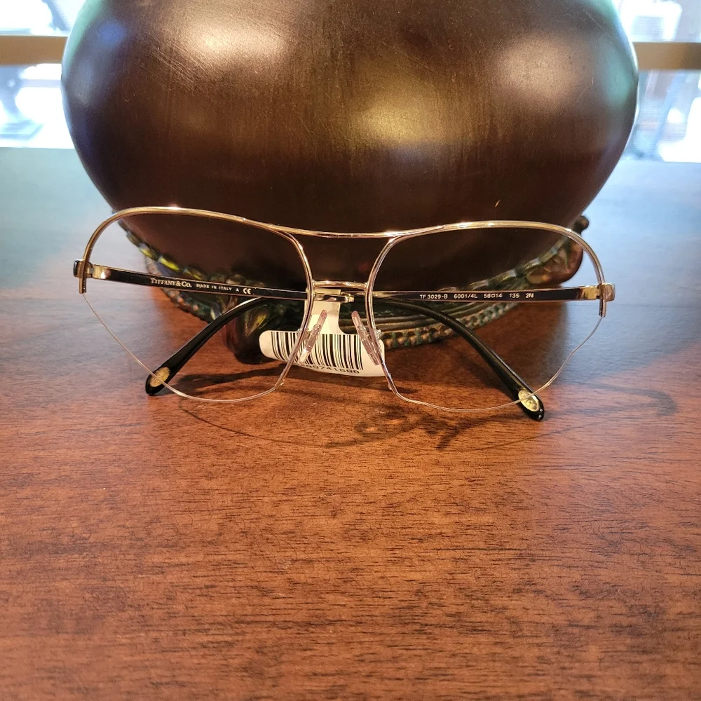 Tiffany & Company Aviator Pilot Sunglass/ Eyeglass Frames Only TF3029 #MA201